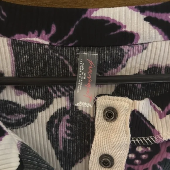 NWT Free People Henley Size Medium - Picture 2 of 7